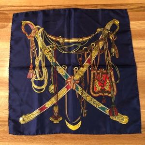 Authentic Gucci 100% silk scarf. 18x18